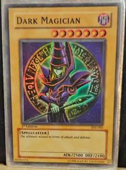 Yu-Gi-Oh Lot 1st Edition Dark Magician Black Luster Soldier NM - Image 4