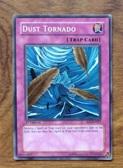 SD8-EN029 Dust Tornado 1st Edition YuGiOh Card. Free UK Postage - Image 1