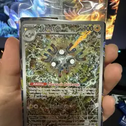 Pokemon TCG Magneton 159 Sv: Scarlet & Violet Black Star Promo Card Holo NM/M - Image 2