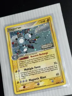 Magneton 2006 EX Legend Maker Reverse Holo Pokemon TCG Card 22/92 Stamped - Image 4