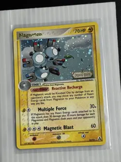 Magneton 2006 EX Legend Maker Reverse Holo Pokemon TCG Card 22/92 Stamped - Image 5