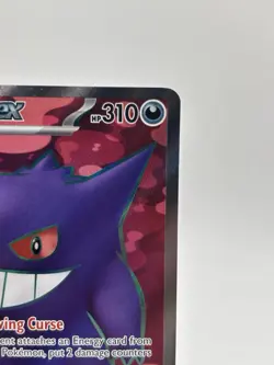 Pokemon Gengar EX Full Art Ultra Rare TCG Card Temporal Forces 193/162 - Image 3
