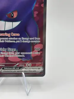 Pokemon Gengar EX Full Art Ultra Rare TCG Card Temporal Forces 193/162 - Image 4