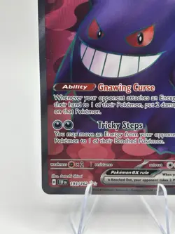 Pokemon Gengar EX Full Art Ultra Rare TCG Card Temporal Forces 193/162 - Image 5