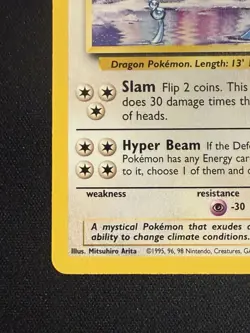 Pokemon TCG Dragonair Base Set Unlimited Rare Card 18/102 LP Condition - Image 2