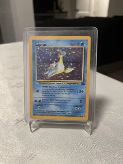 Pokemon - Lapras Holo - 10/62 - Fossil - Rare Card - NM - Image 1