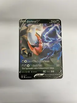 Darkrai V Gold Metal Pokemon Card-Collectible Gift Display！Christmas NICE - Image 2