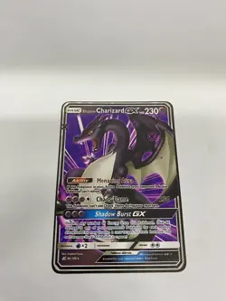 Shadow Charizard GX Gold Metal Pokemon Card-Collectible Gift Display！NICE - Image 2