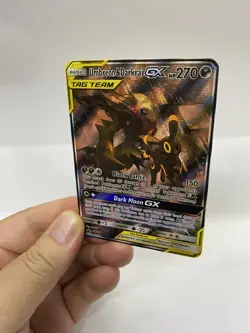 Umbreon&Darkrai GX Gold Metal Pokemon Card-Collectible Gift Display！NICE - Image 4