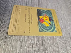 Special Delivery Pikachu Gold Foil Pokemon Card Promo SWSH074 Fan Art - Image 3