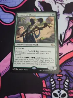 Fanatic of Rhonas Modern Horizons 3 Near Mint Condition MTG - Image 1