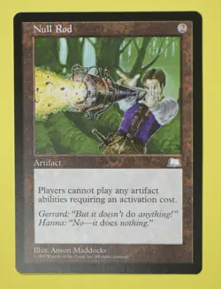 MTG -Null Rod - Weatherlight - LP - Image 1