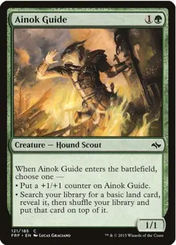MtG Four (4) X Ainok Guide FRF 121 Fate Reforged Playset - Magic the Gathering - Image 1