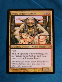 Wort, Boggart Auntie ✨ Lorwyn ✨ Magic the Gathering NM MTG - Image 1