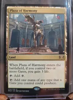 Plaza of Harmony Ravnica Allegiance MTG Regular Lightly Played - Image 3