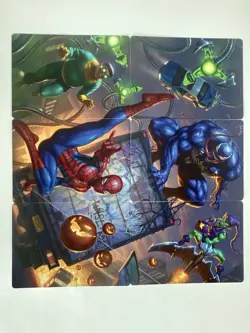 MTG Marvel Spider-Man Art Card Art Series BORDERLESS SET 1-6 Sealed - Image 1
