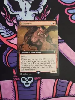 MTG Nalfeshnee (Extended Art) Commander Legends: Battle for Baldur's Gate NM - Image 1