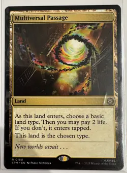 MTG Multiversal Passage Marvel's Spider-Man Regular Card - Image 1