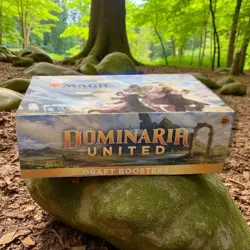 MTG Magic Dominaria United DRAFT Booster Box SEALED - Image 2