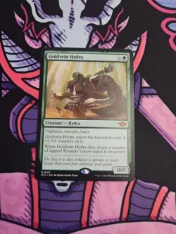 MTG Goldvein Hydra Normal NM Outlaws of Thunder Junction Magic 167 - Image 1