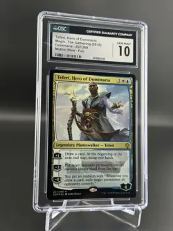 Teferi, Hero of Dominaria Foil Mythic Rare 207 - 2018 MTG Dominaria Gem CGC 10 - Image 1