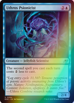 MTG - Uthros Psionicist - Foil - EOE 0084 - Edge of Eternities - Magic - Image 1