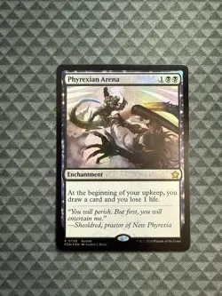 MTG Phyrexian Arena #0728 Foil Rare Promo Foundations (FDN) - Image 1
