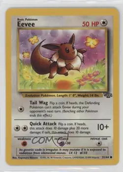 Eevee Pokemon Jungle #51 1999 - Image 1