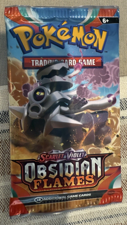 Pokemon Obsidian Flames Booster Pack / BRAND NEW / SEALED Random art - Image 1