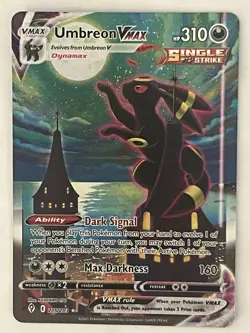 Pokemon 2021 Evolving Skies Umbreon VMAX 215/203 Alt Art Secret Rare LP - Image 1