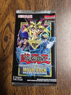 YuGiOh THE DARK SIDE OF DIMENSIONS MOVIE PACK 1st Edition SECRET EDITION MVP1 - Image 1