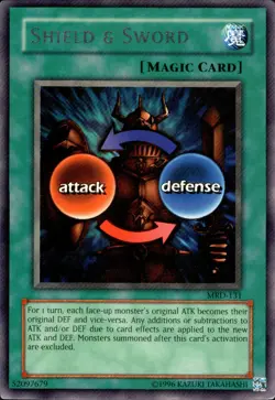 Shield & Sword - MRD-131 - Rare - Unlimited Edition YuGiOh - Image 1