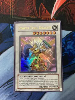 Power Tool Dragon RGBT-EN042 Raging Battle Unlimited NM Ultra Rare yugioh - Image 2