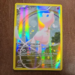 Pokemon 2016 Black Star Promo Mew EX Holo Card #XY110 - Image 1