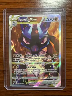 Lucario VSTAR SWSH291 Promo Card Holo Pokemon TCG Sword & Shield - Image 1