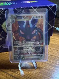 Lucario VSTAR SWSH291 Promo Card Holo Pokemon TCG Sword & Shield - Image 2