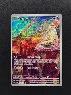 Drowzee 210/198 Scarlet & Violet Base Set Illustration Rare Pokemon TCG Card NM - Image 1