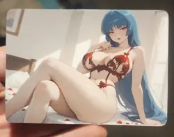 Sabrina - Pokemon - Goddess - DIY - Full Art - Glossy - Photo Art Card - Image 1