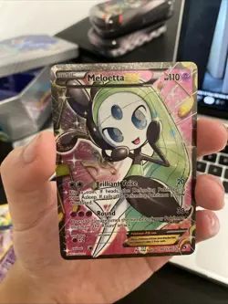 Meloetta EX RC25/RC25 - Pokemon Legendary Treasures Radiant Collection Card LP - Image 1