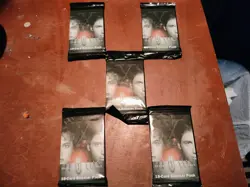 1996 X-Files Collectible Card Game 5 Booster Packs Brand New Sealed 75 CARDS! #2 - Image 1