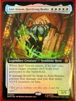 Anti-Venom, Horrifying Healer - Extended Art - FOIL - 0244 - MTG - Image 1