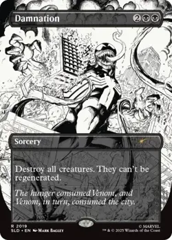 Secret Lair x Marvel's Spider-Man: Venom Unleashed (Inks) MTG Non-Foil - Image 2