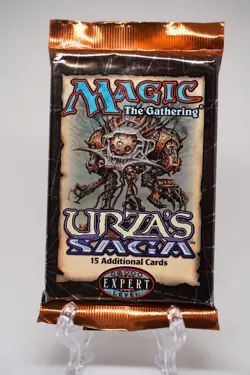 1998 MTG Magic the Gathering Urza's Saga Booster Pack New Sealed WOTC Vintage - Image 1