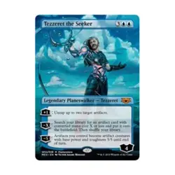 WOTC MtG War of the Spark: Mythic Edition Tezzeret the Seeker (MR) (Foil) NM - Image 1