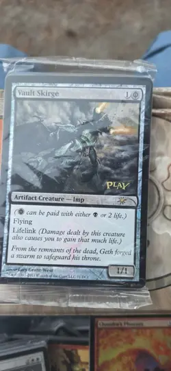 Sealed Pack Vault Skirge 71 Foil Gateway Promo WPN Magic MTG Magic The Gathering - Image 1