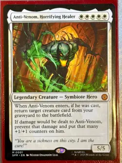 Anti-Venom, Horrifying Healer - 0001 - Magic: The Gathering - MTG - Spiderman - Image 1