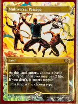 Multiversal Passage Borderless - 0206 - Magic: The Gathering - Spiderman - MTG - Image 1