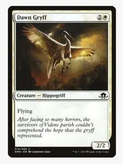 MtG Four (4) x Dawn Gryff EMN 019 Eldritch Moon Playset - Magic the Gathering - Image 1
