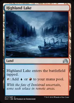 Highland Lake - Medium Play MTG Shadows Over Innistrad - Image 1