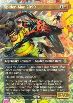 MTG Spider-Man 2099 (0205) Regular (Borderless) Marvel's Spider-Man NM SPM - Image 1
